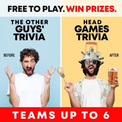 630PM - Head Games FREE Trivia Night!